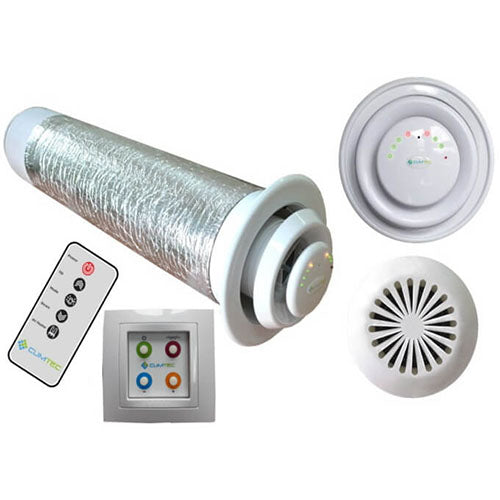 Sieninis šilumos atgavimas įrenginys Climtec RD-125 Standard
